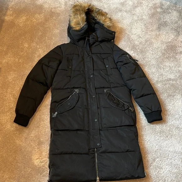 Superdry Jackets Coats Superdry Women Winter Coat Long Black
